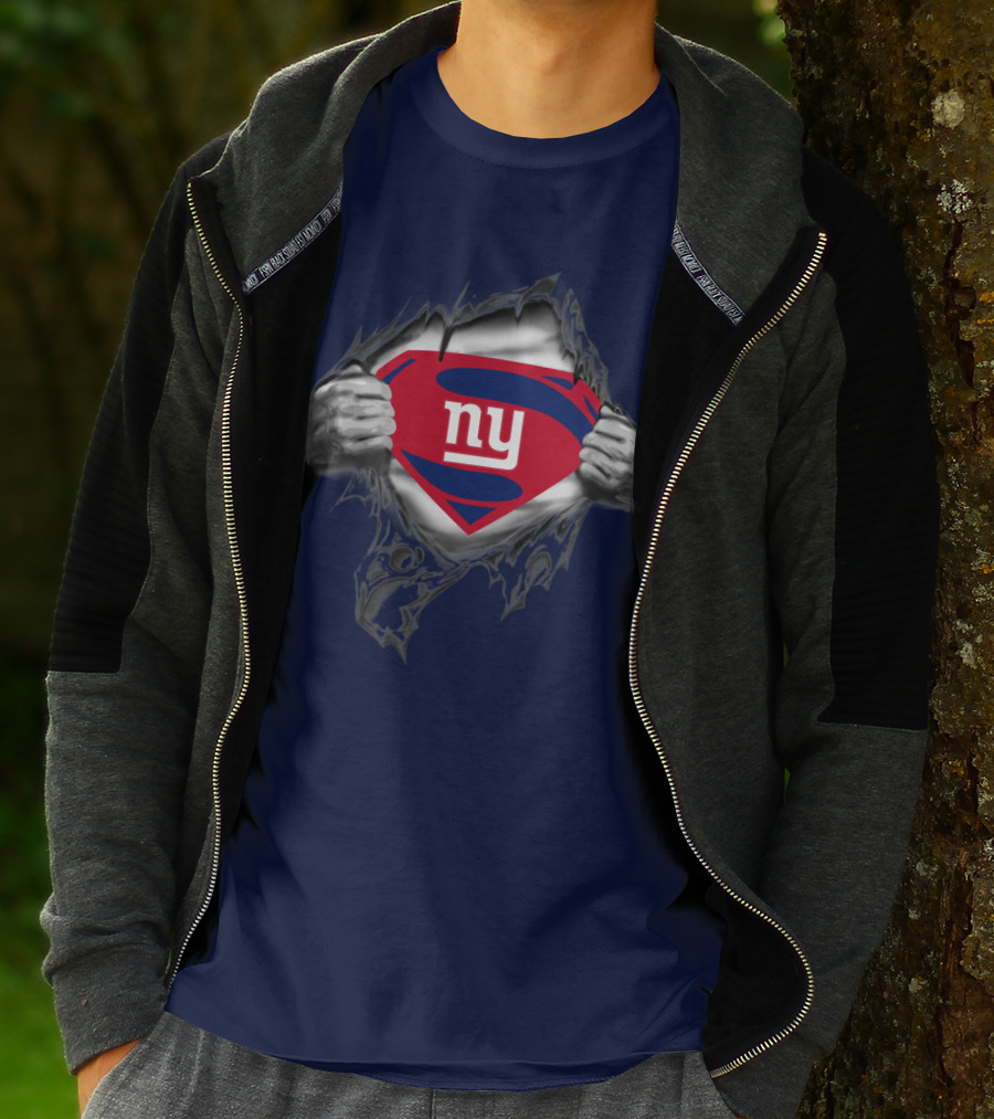Superhero 'Ny Giants' Fan Power T-Shirt