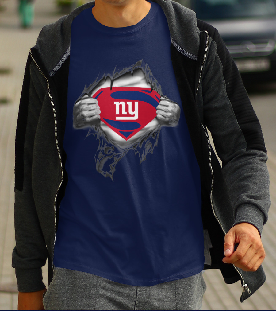 Superhero 'Ny Giants' Fan Power T-Shirt