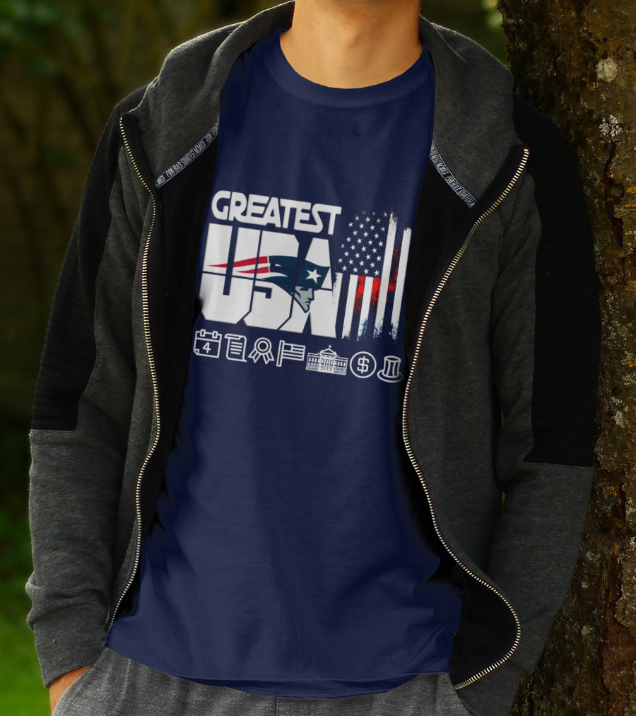 Greatest Usa New England Patriots American Icons T-Shirt