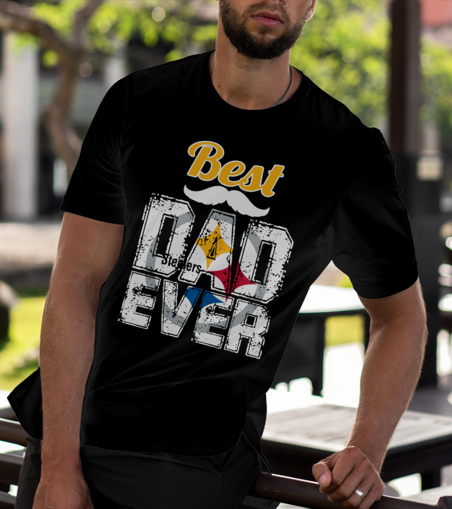 Best Steelers Dad Ever T-Shirt