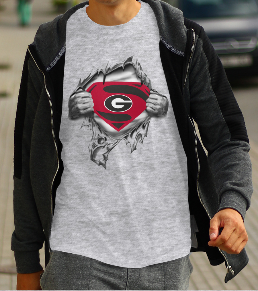 Super Georgia Bulldogs Shield T-Shirt