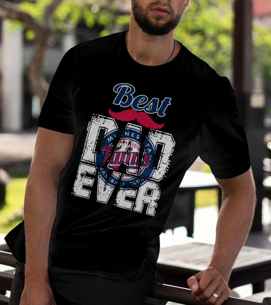 Best Minnesota Twins Dad Ever T-Shirt
