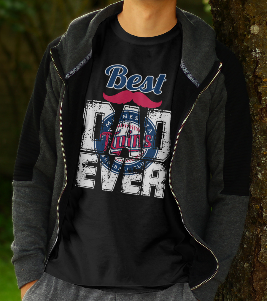Best Minnesota Twins Dad Ever T-Shirt