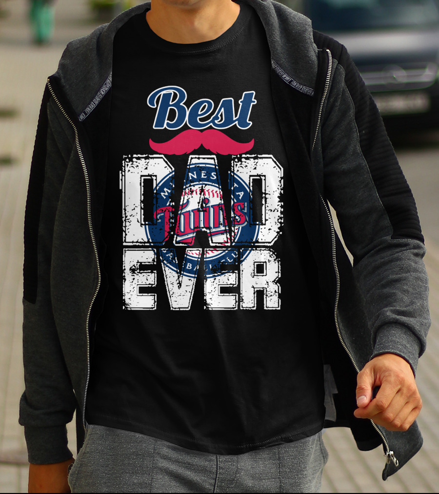 Best Minnesota Twins Dad Ever T-Shirt