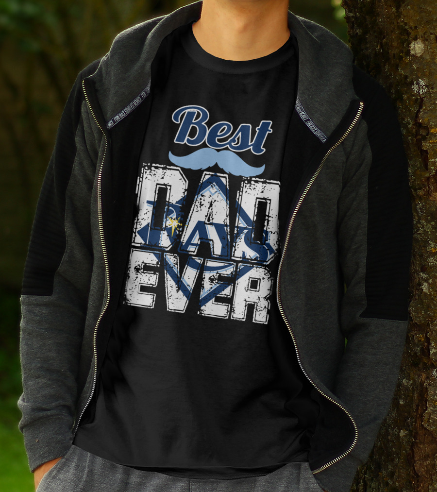 Best Dad Ever Rays T-Shirt