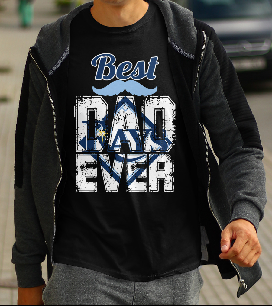 Best Dad Ever Rays T-Shirt