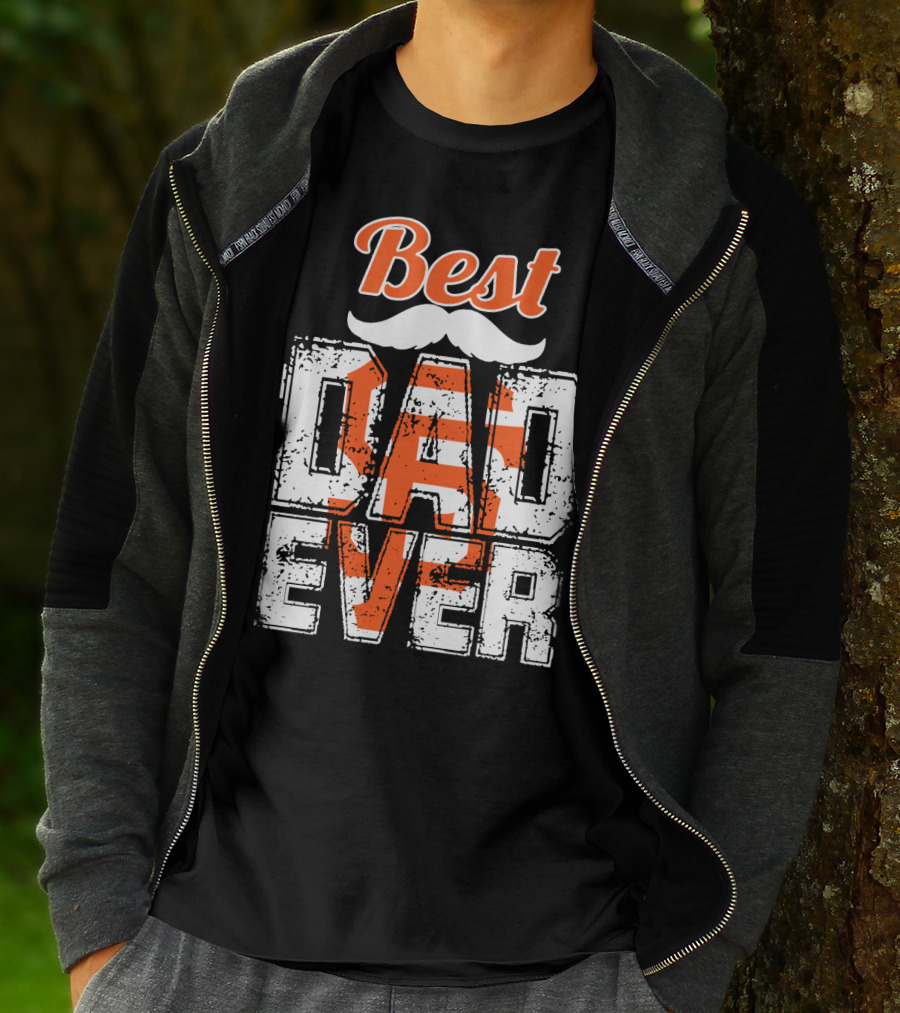 Best Dad Ever Giants Fan T-Shirt