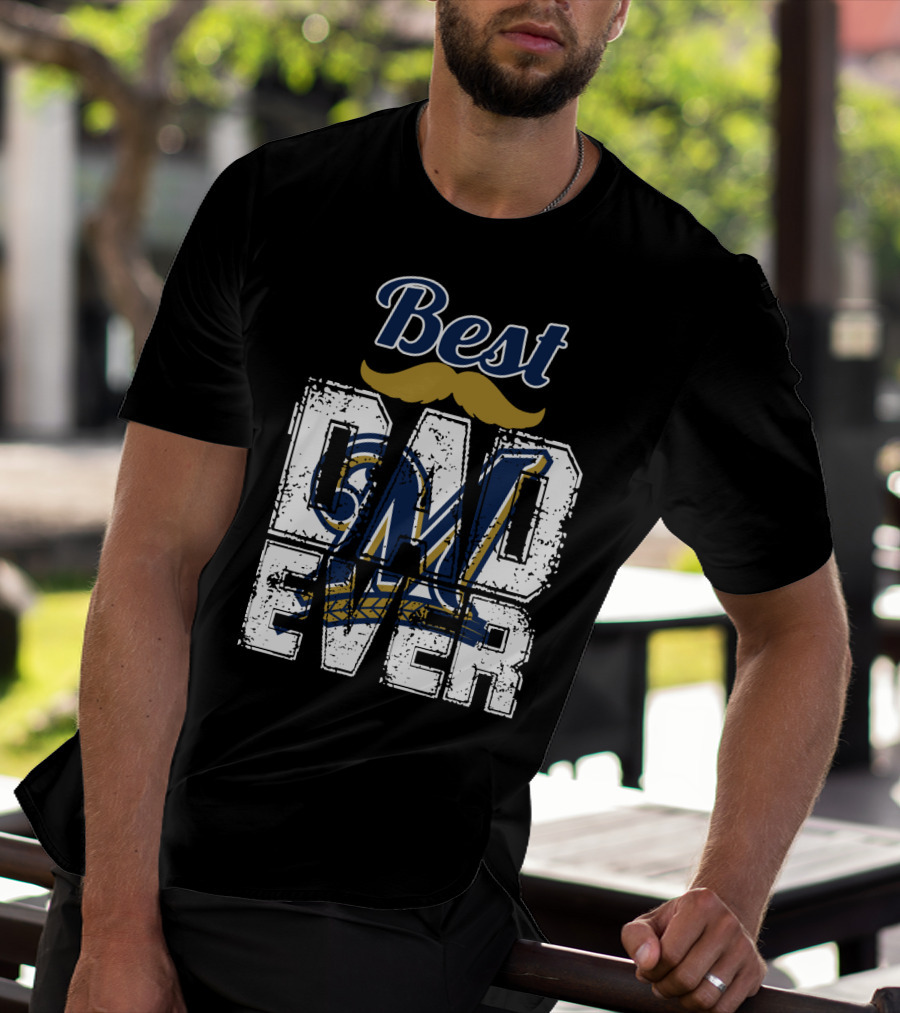 Best Dad Ever Brewers M T-Shirt