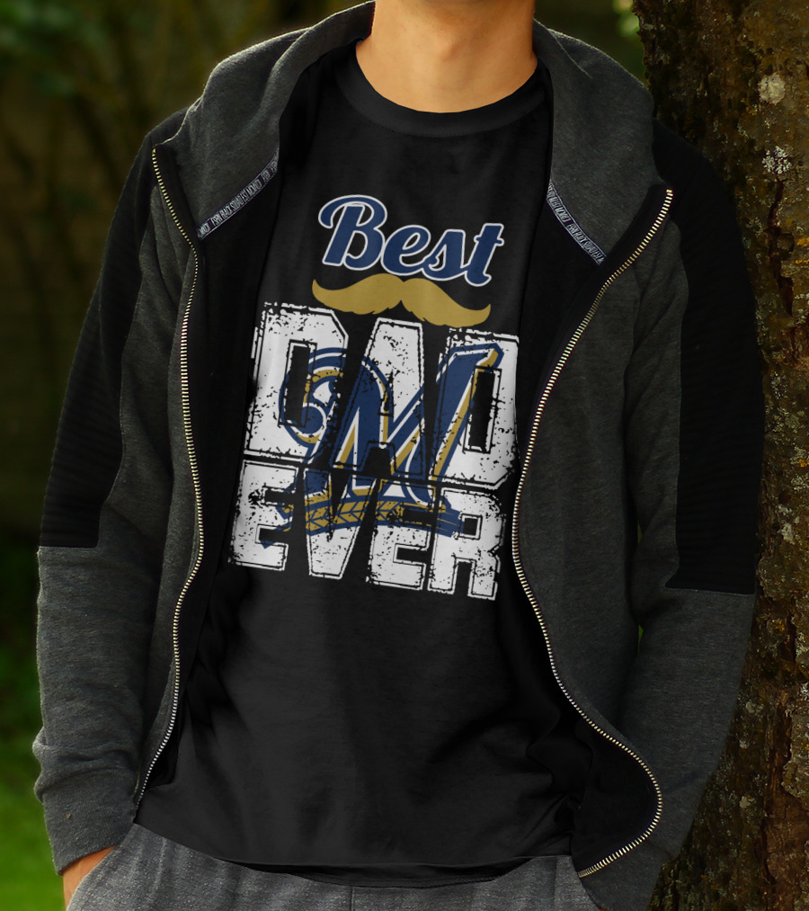 Best Dad Ever Brewers M T-Shirt