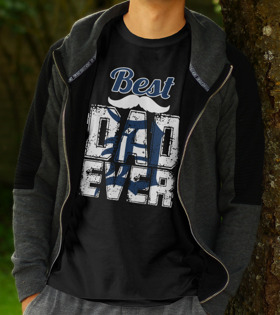 Best Dad Ever Tigers T-Shirt