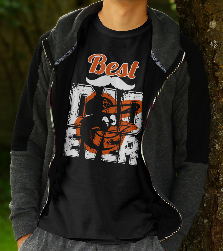 Best Dad Ever Orioles T-Shirt
