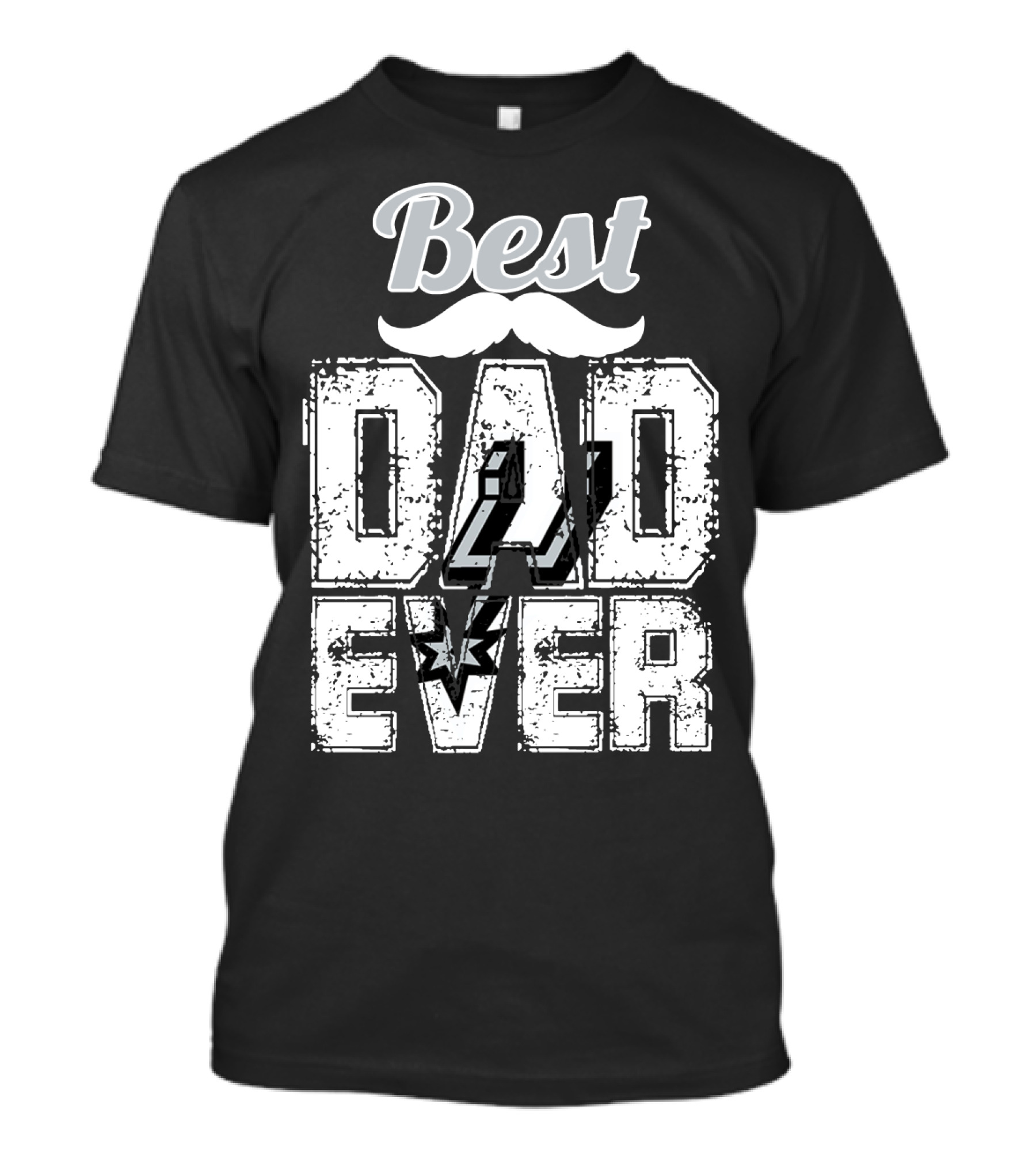 Best Dad Ever Spurs T-Shirt