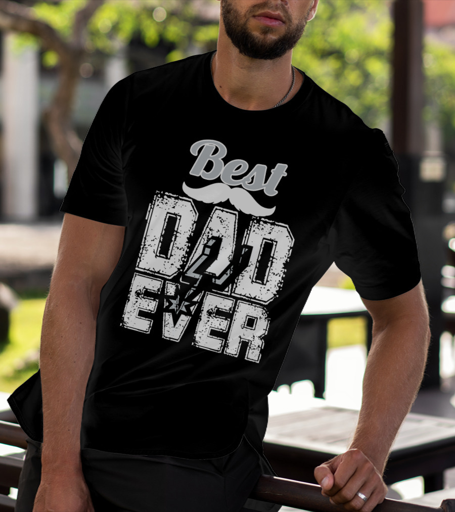 Best Dad Ever Spurs T-Shirt
