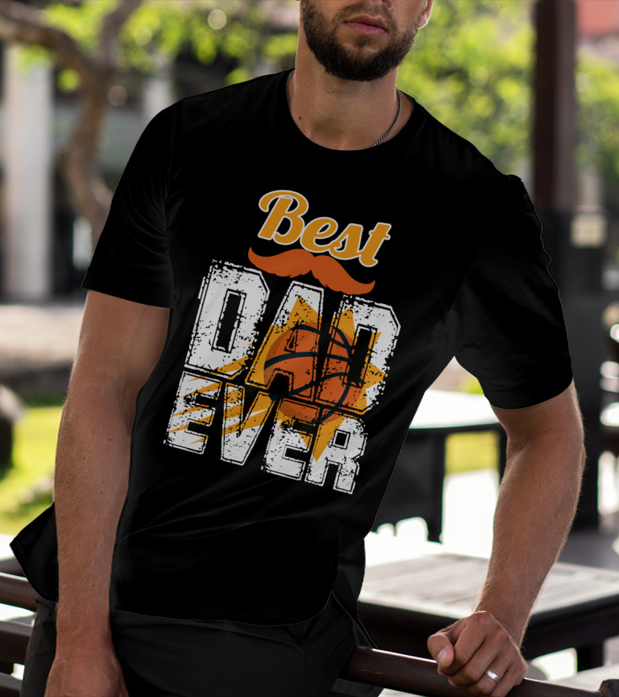 Best Dad Ever Phoenix Suns Basketball T-Shirt