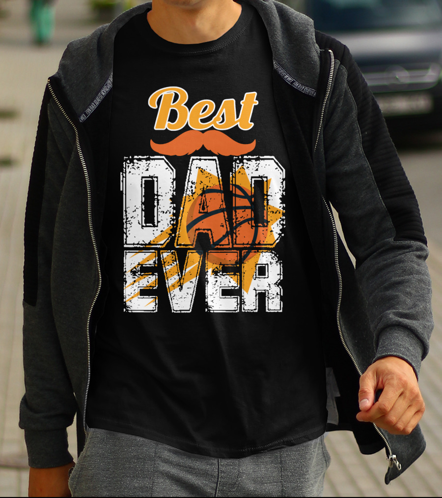 Best Dad Ever Phoenix Suns Basketball T-Shirt
