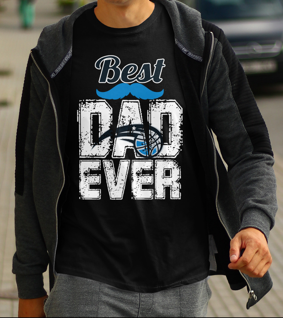 Best Dad Ever Orlando Magic Basketball T-Shirt