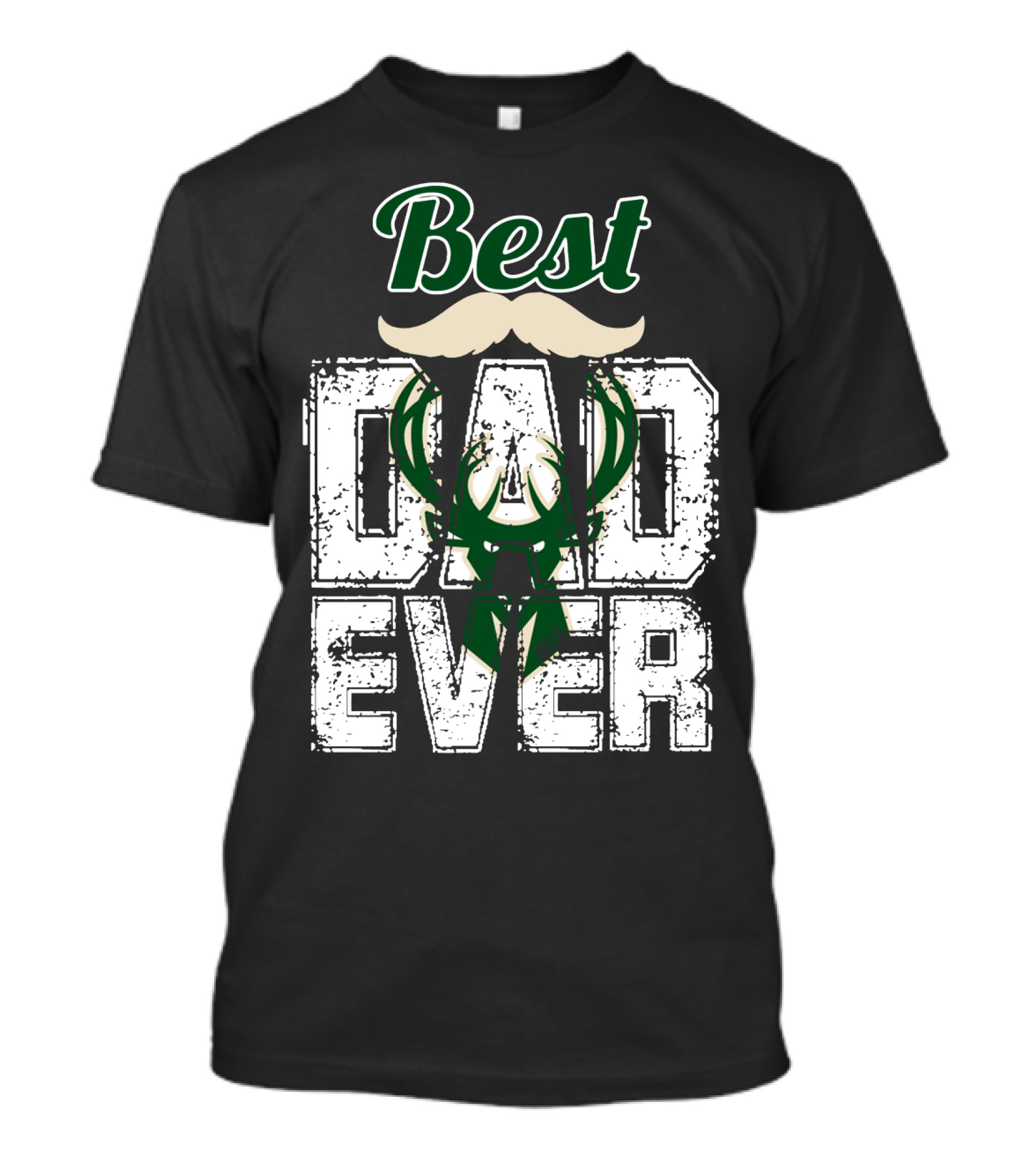 Best Dad Ever Bucks T-Shirt