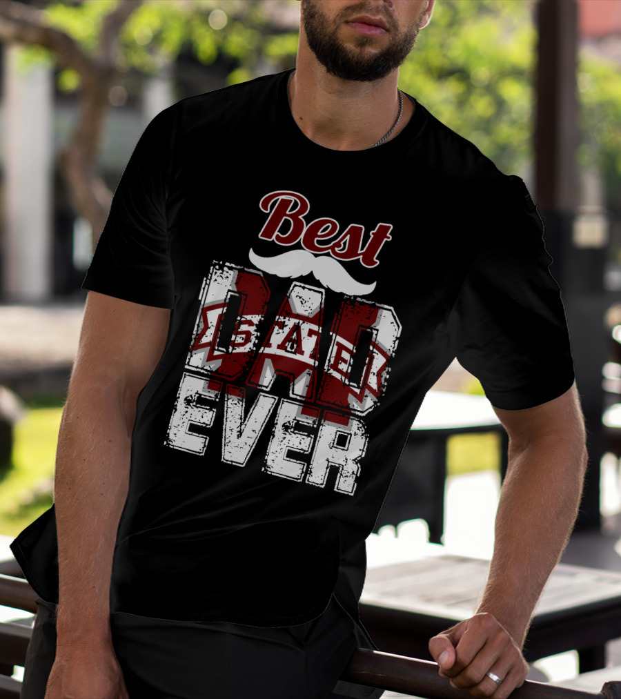 Best Mississippi State Bulldogs Dad Ever T-Shirt