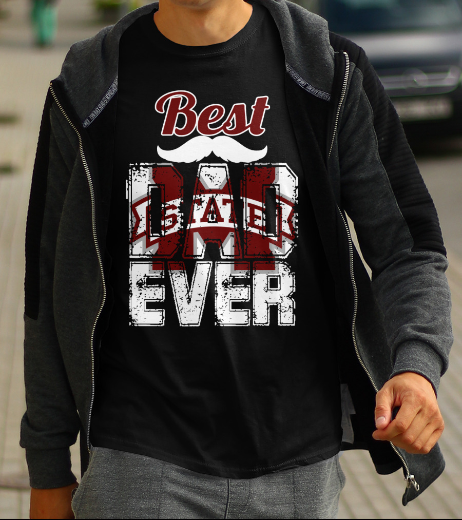 Best Mississippi State Bulldogs Dad Ever T-Shirt