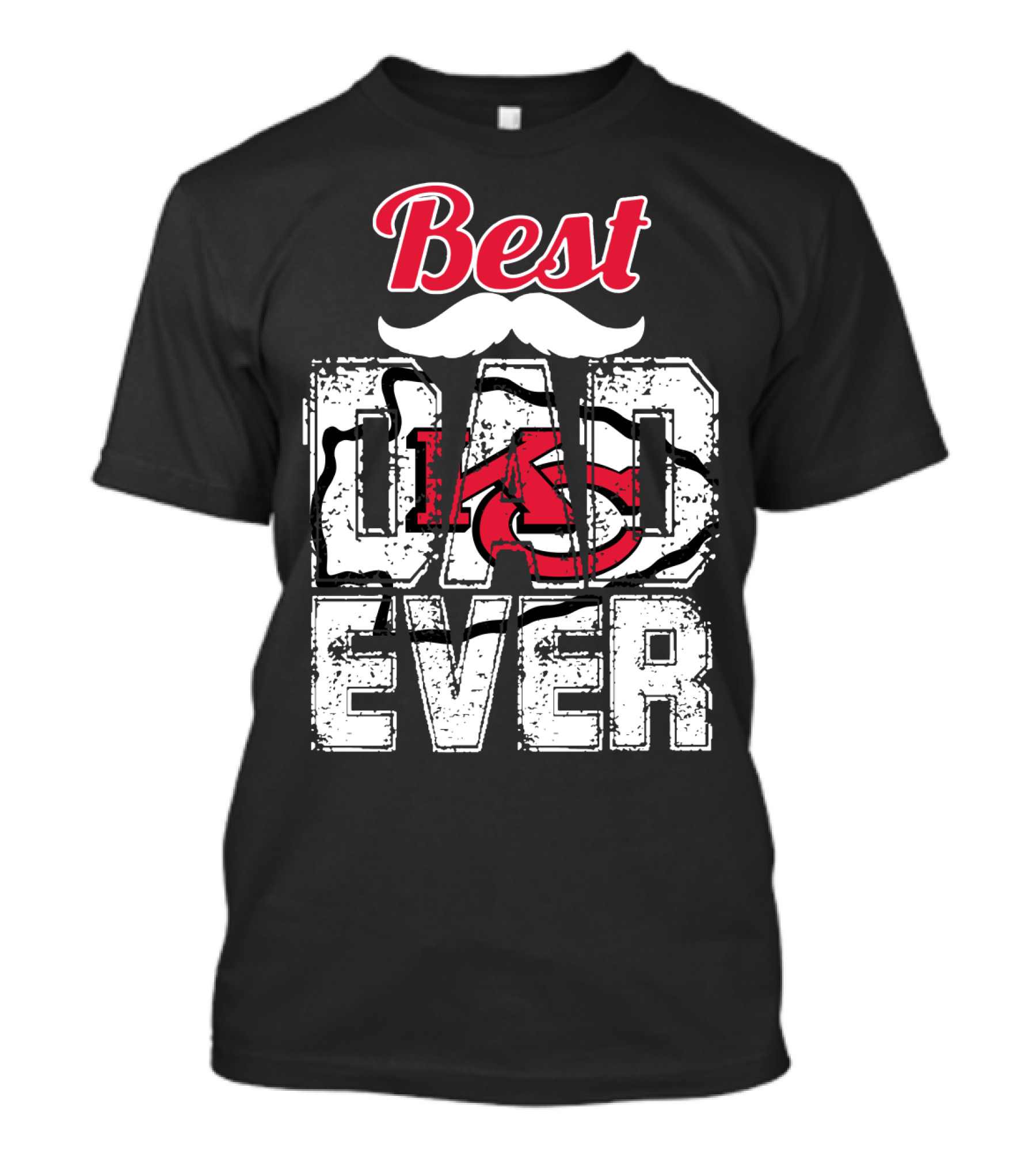 Best Dad Ever Chiefs T-Shirt