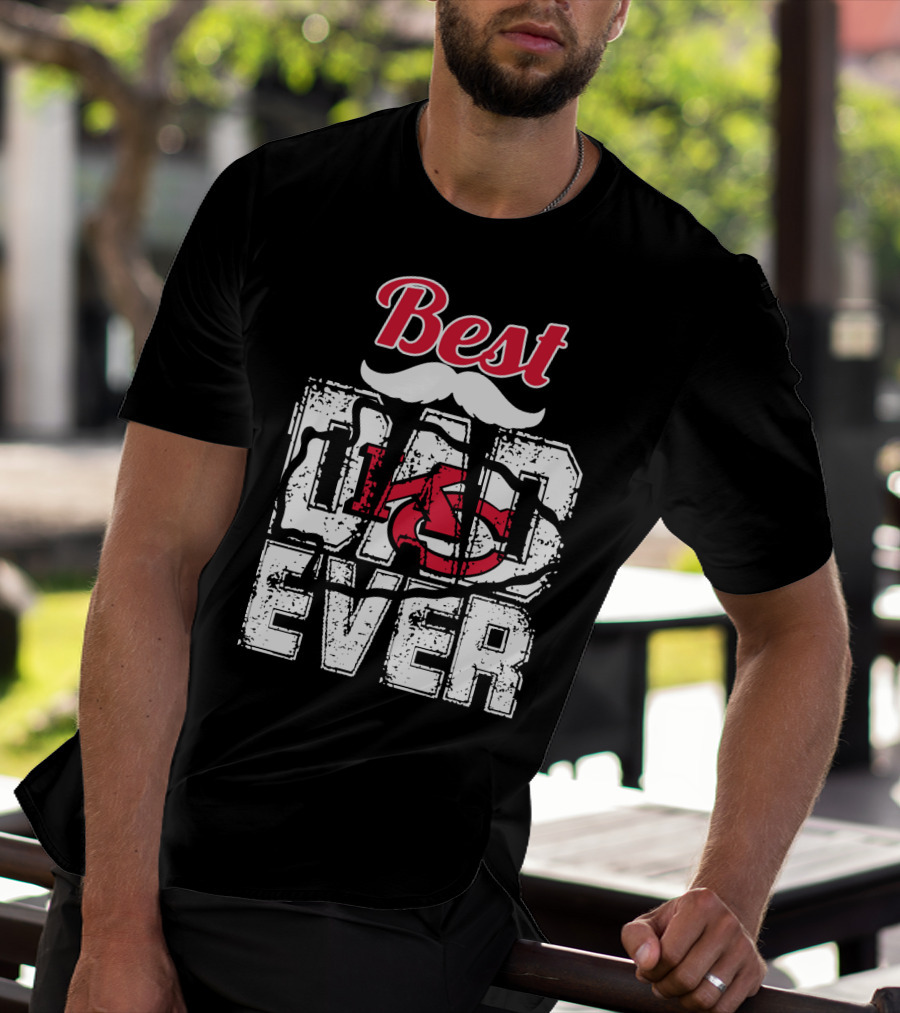 Best Dad Ever Chiefs T-Shirt