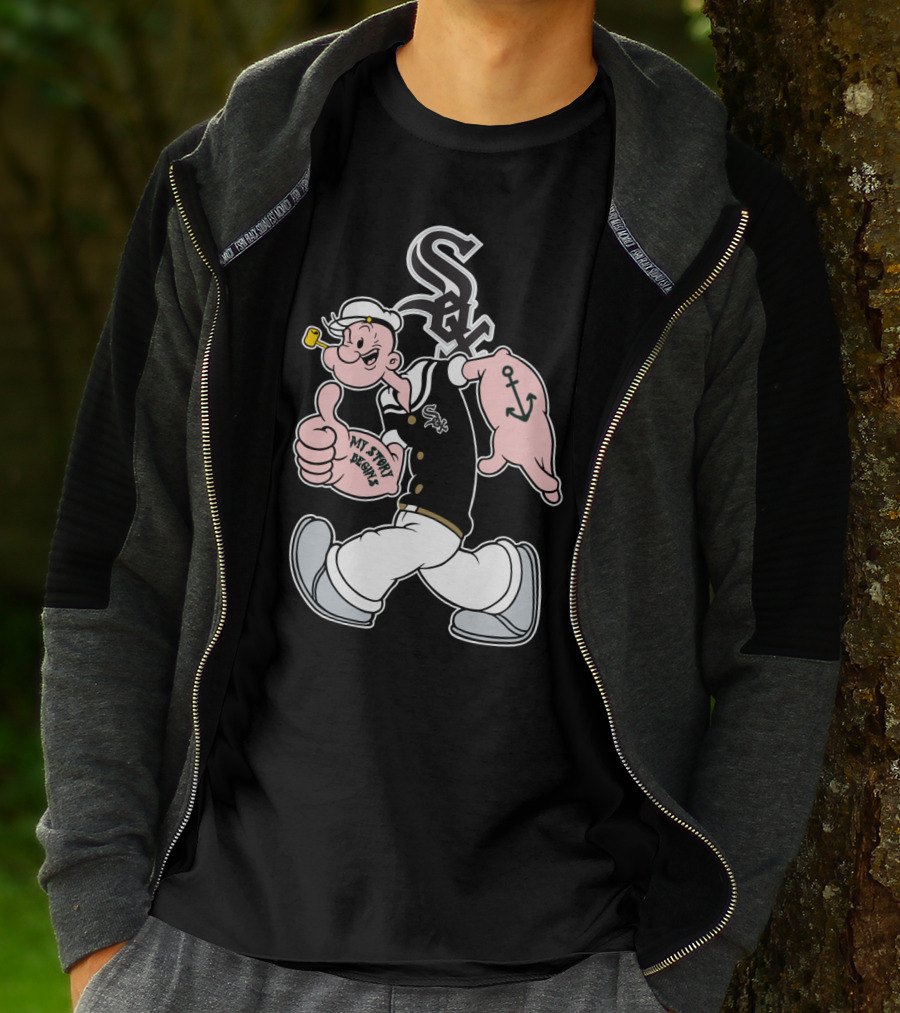 Chicago White Sox Popeye Mashup T-Shirt