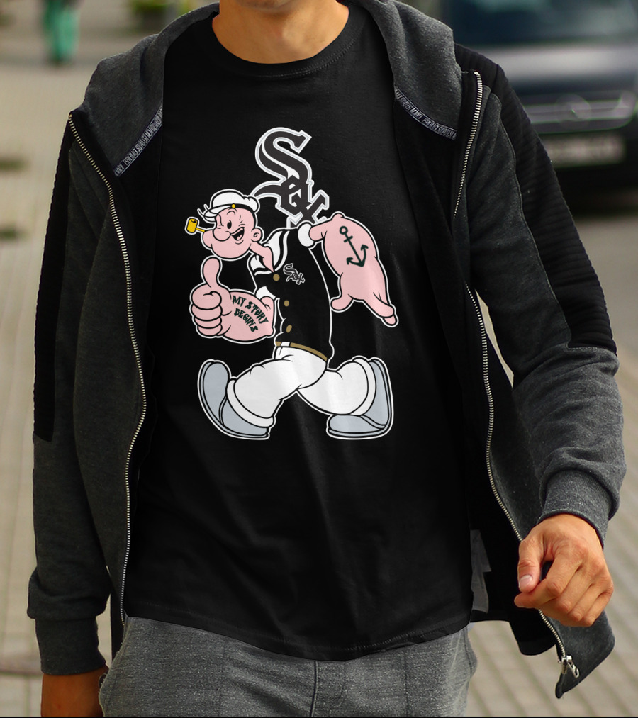 Chicago White Sox Popeye Mashup T-Shirt
