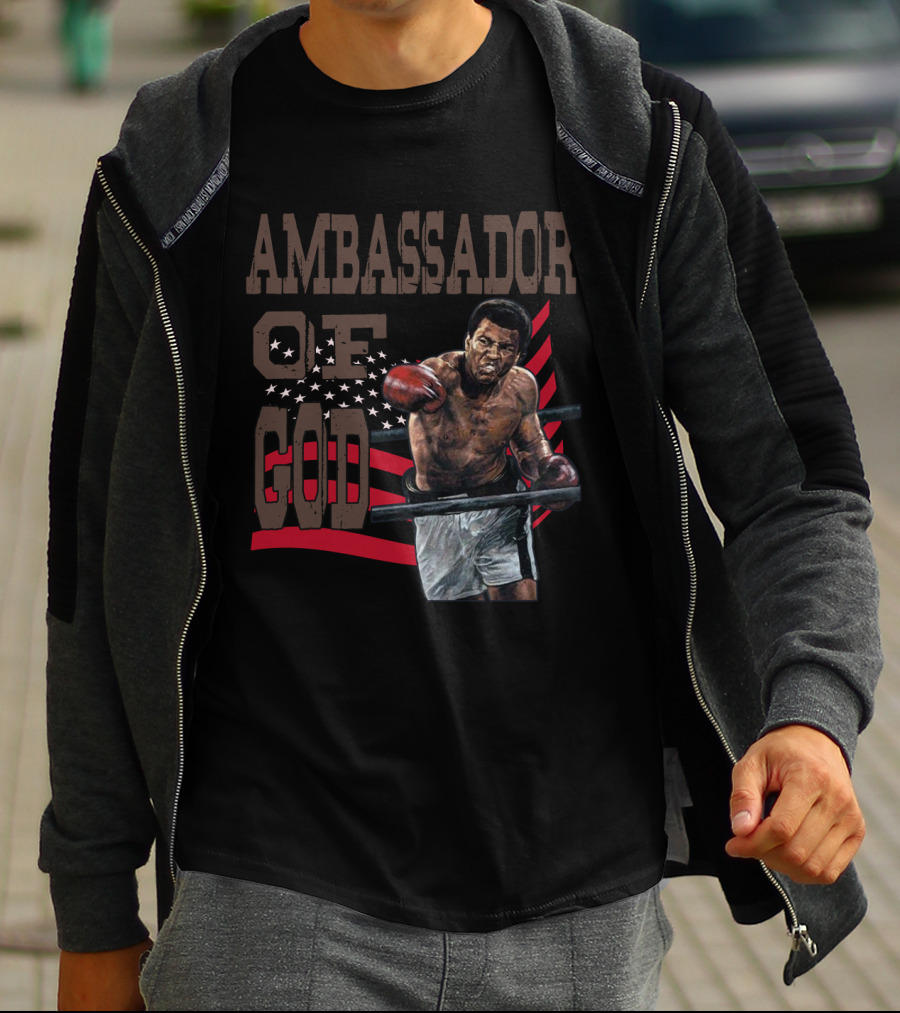 Ambassador Of God Muhammad Ali Boxing Legend T-Shirt