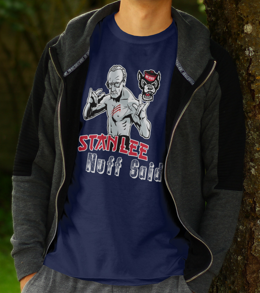 Stanlee Nuff Said Nc State Wolfpack T-Shirt