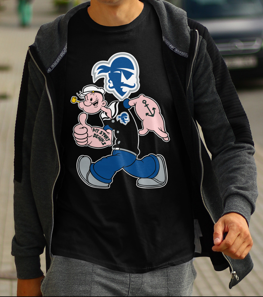 My Story Begins Seton Hall Pirates T-Shirt