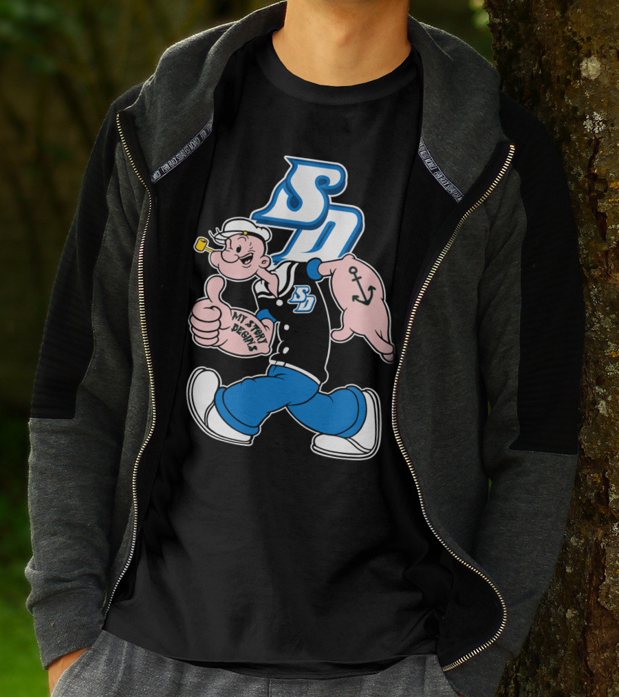 Sd 287 San Diego Toreros My Story Designs T-Shirt