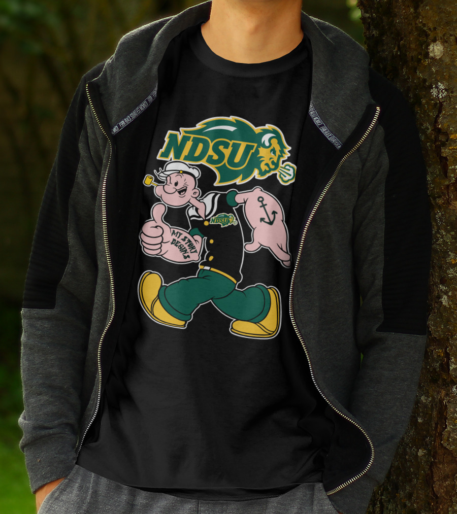 Ndsu North Dakota State Bison My Story Begins T-Shirt