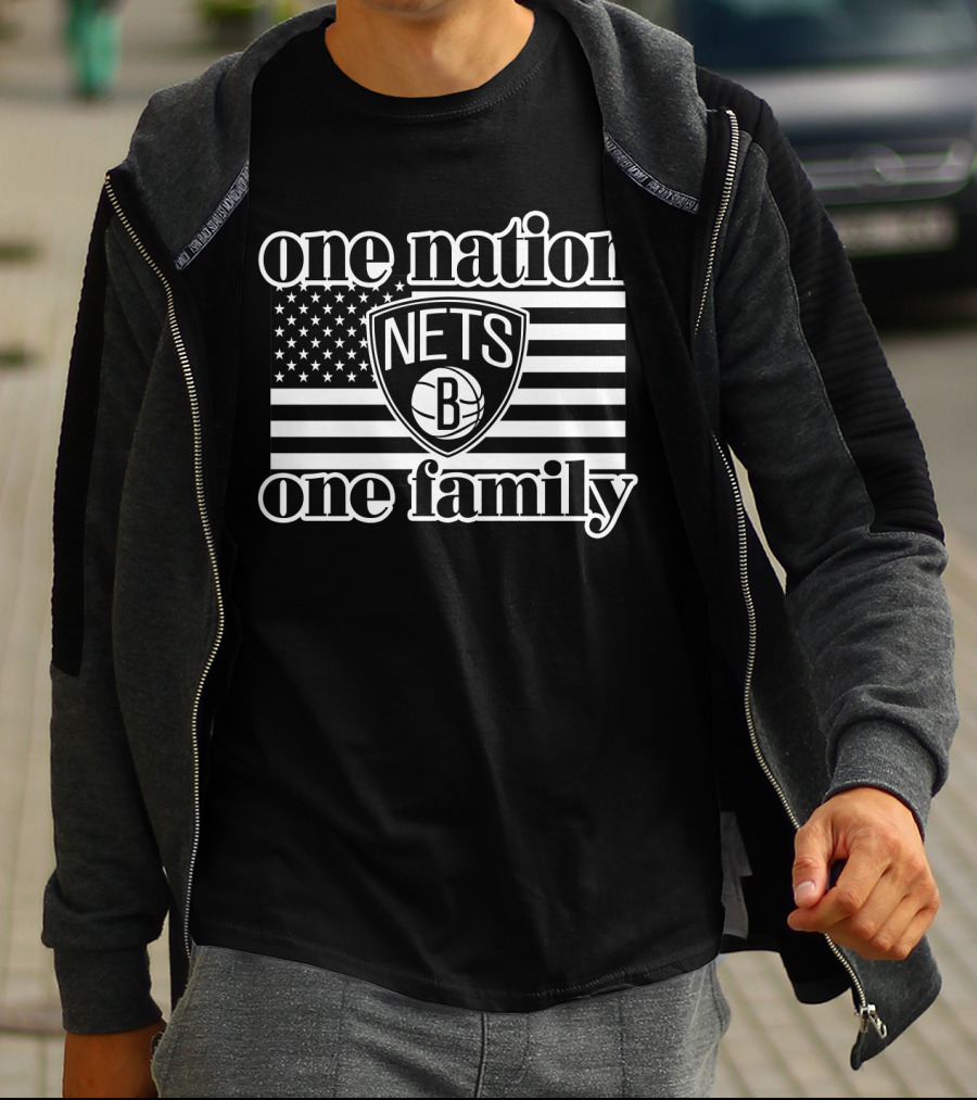 One Nation One Family Nets Brooklyn T-Shirt