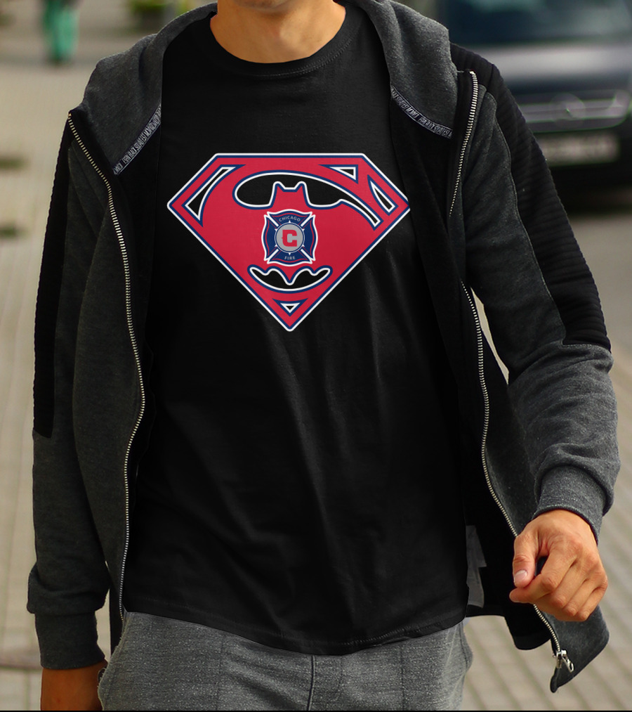 Chicago Fire Superhero Emblem 128 T-Shirt