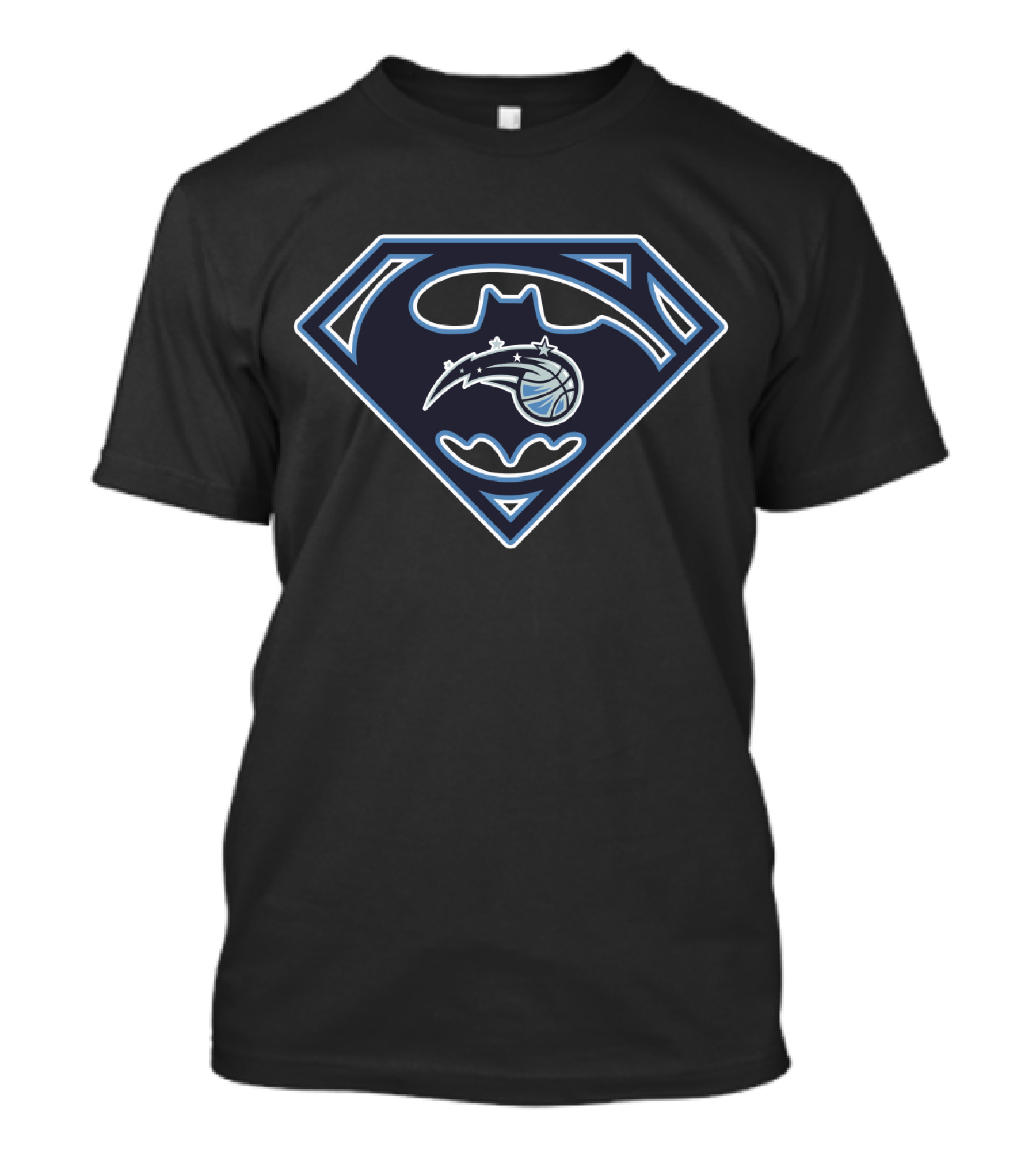 Orlando Magic Superman Batman Logo Mashup T-Shirt