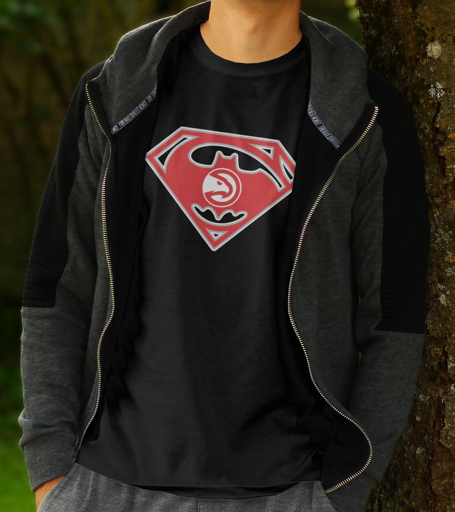 Atlanta Hawks Superhero Emblem 190 T-Shirt