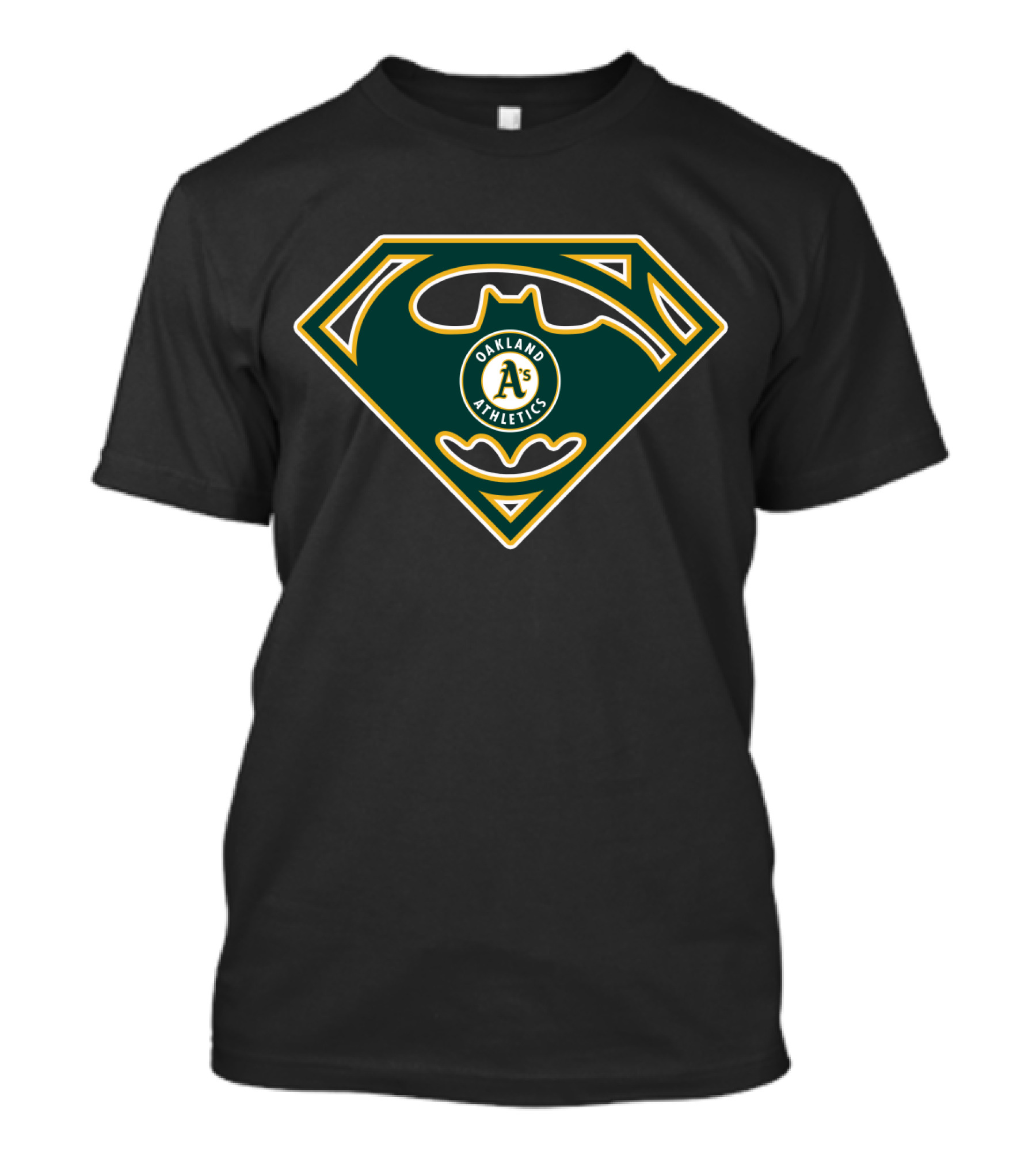 Oakland Athletics Bat-Super Logo T-Shirt