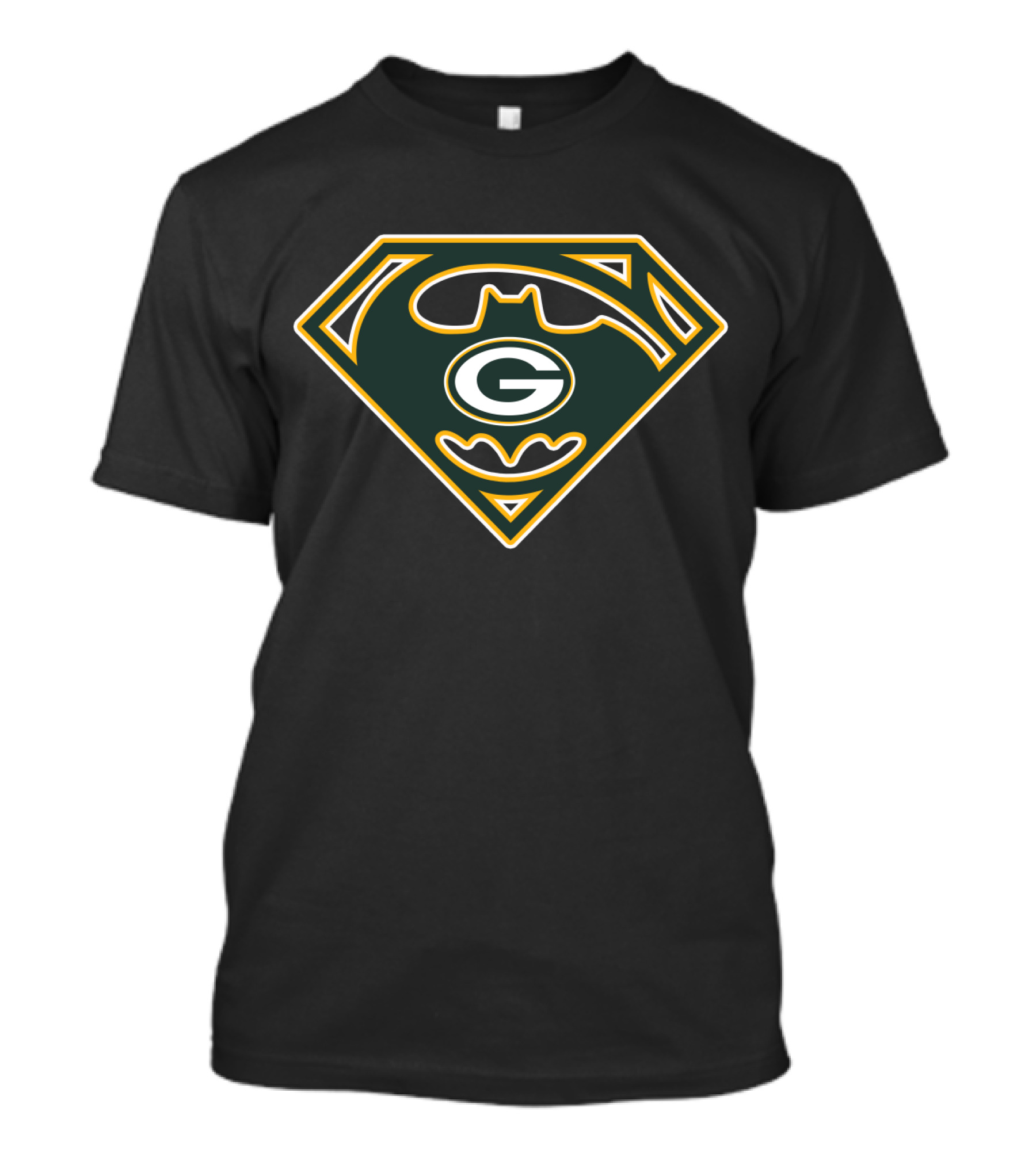 Green Bay Packers Batman Superman Logo 238 T-Shirt