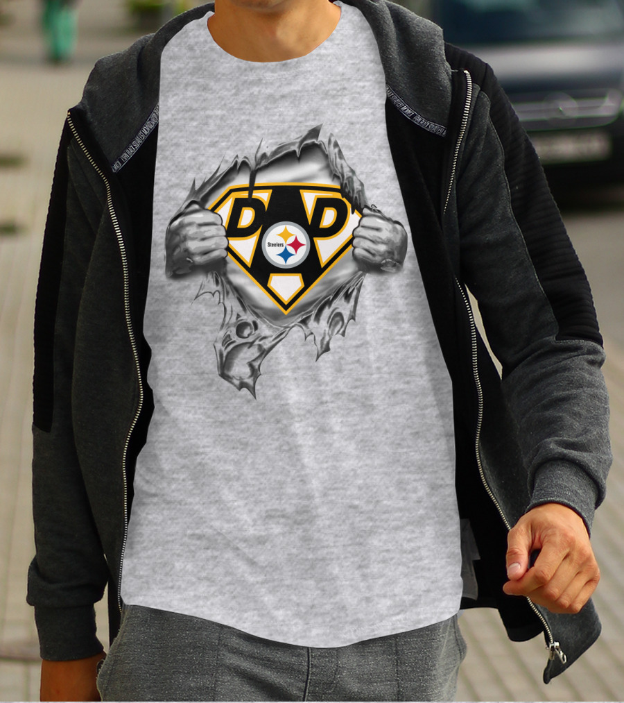 Super Dad Steelers T-Shirt