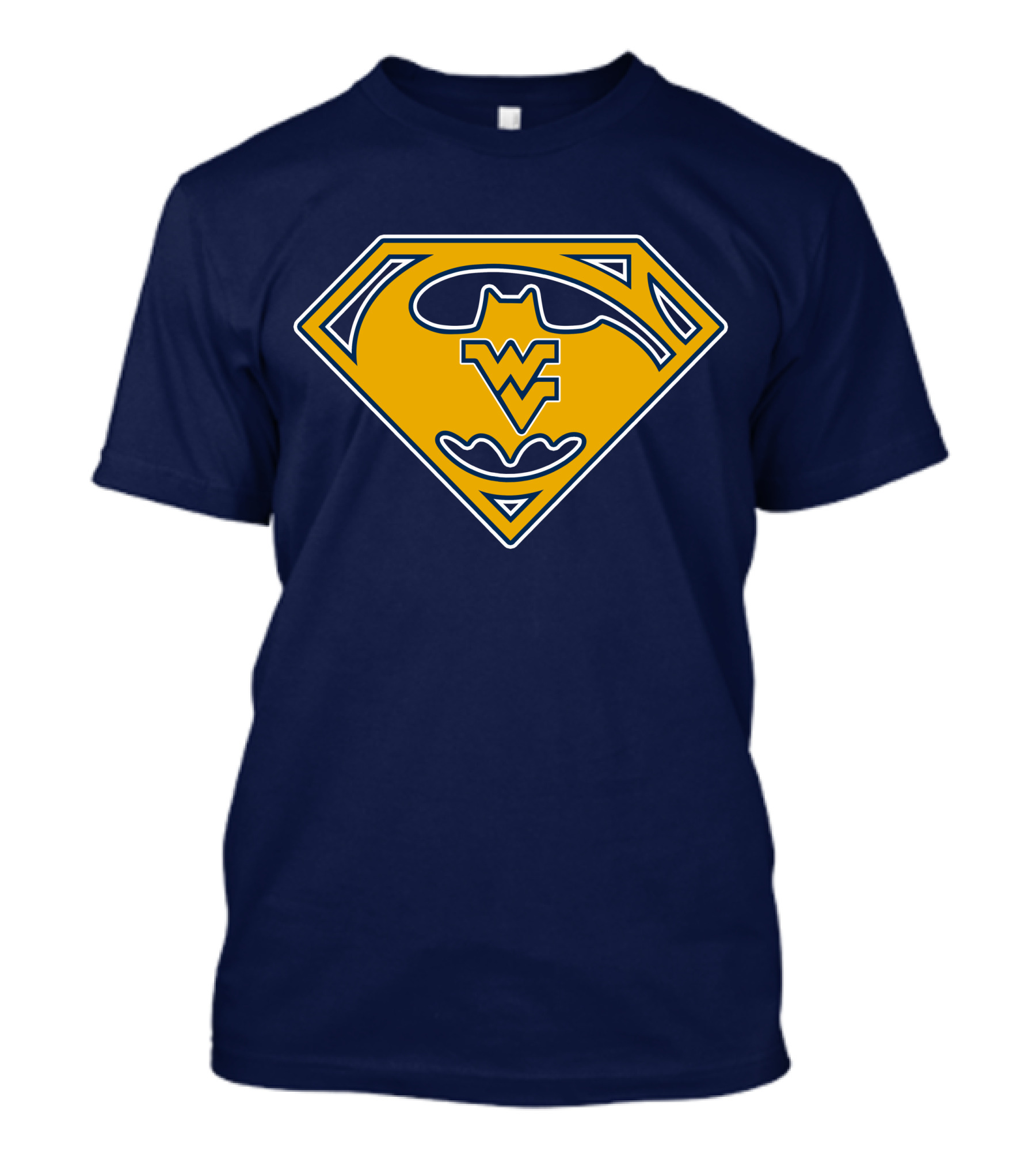 Wv 7 West Virginia Mountaineers Superhero T-Shirt