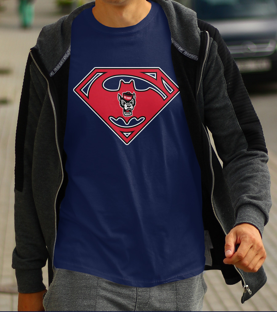 Superman Nc State Wolfpack T-Shirt