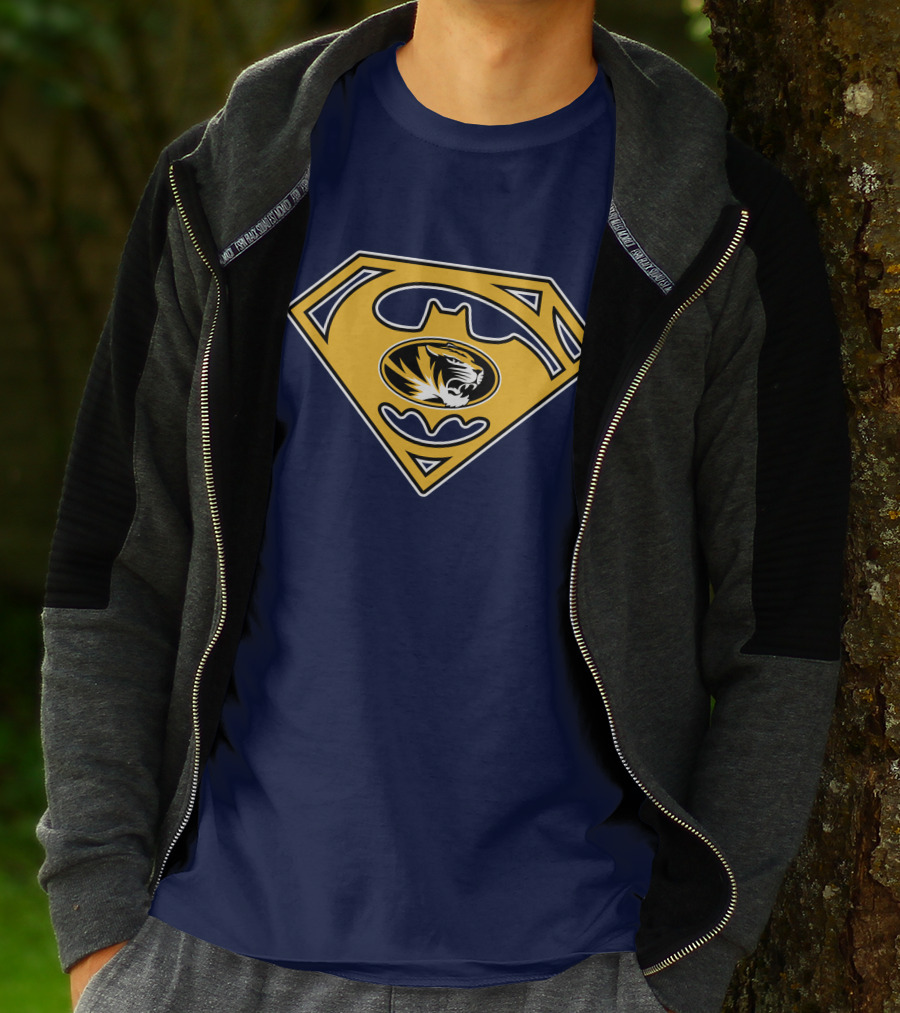 Missouri Tigers 46 Superhero Crossover T-Shirt
