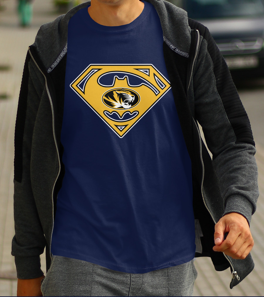 Missouri Tigers 46 Superhero Crossover T-Shirt