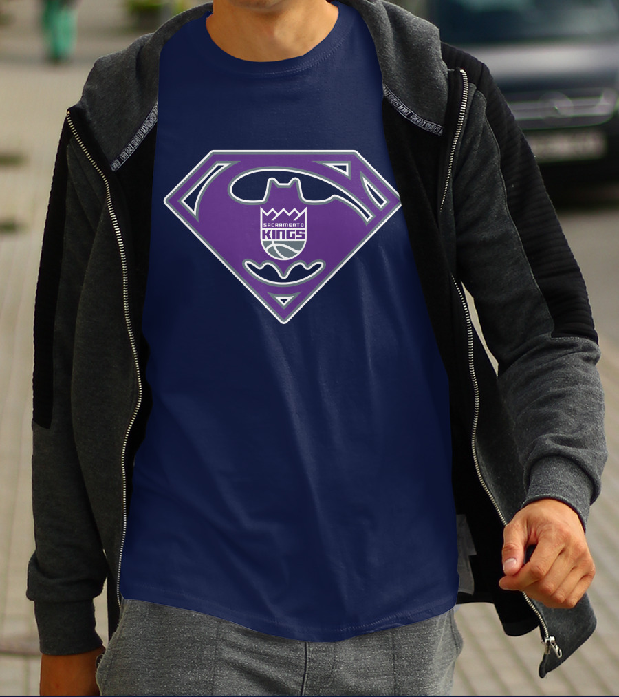 Sacramento Kings Bat Symbol T-Shirt