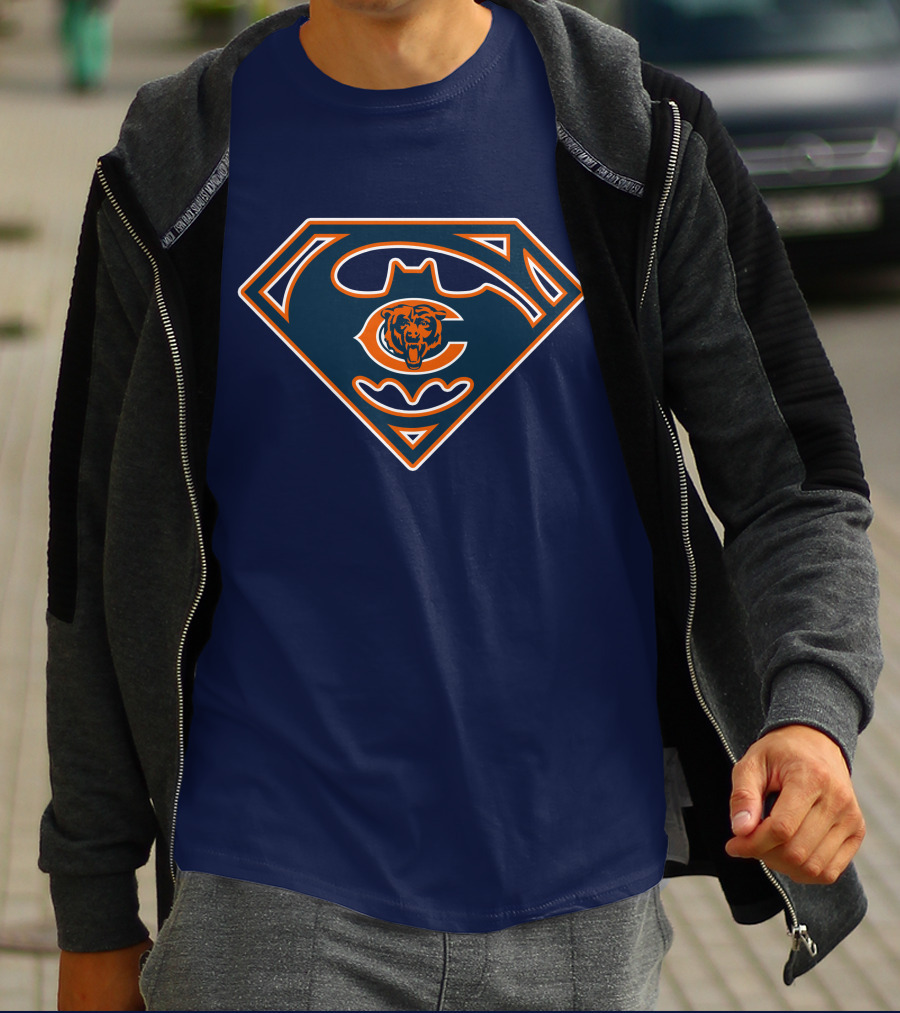 Chicago Bears Superman T-Shirt