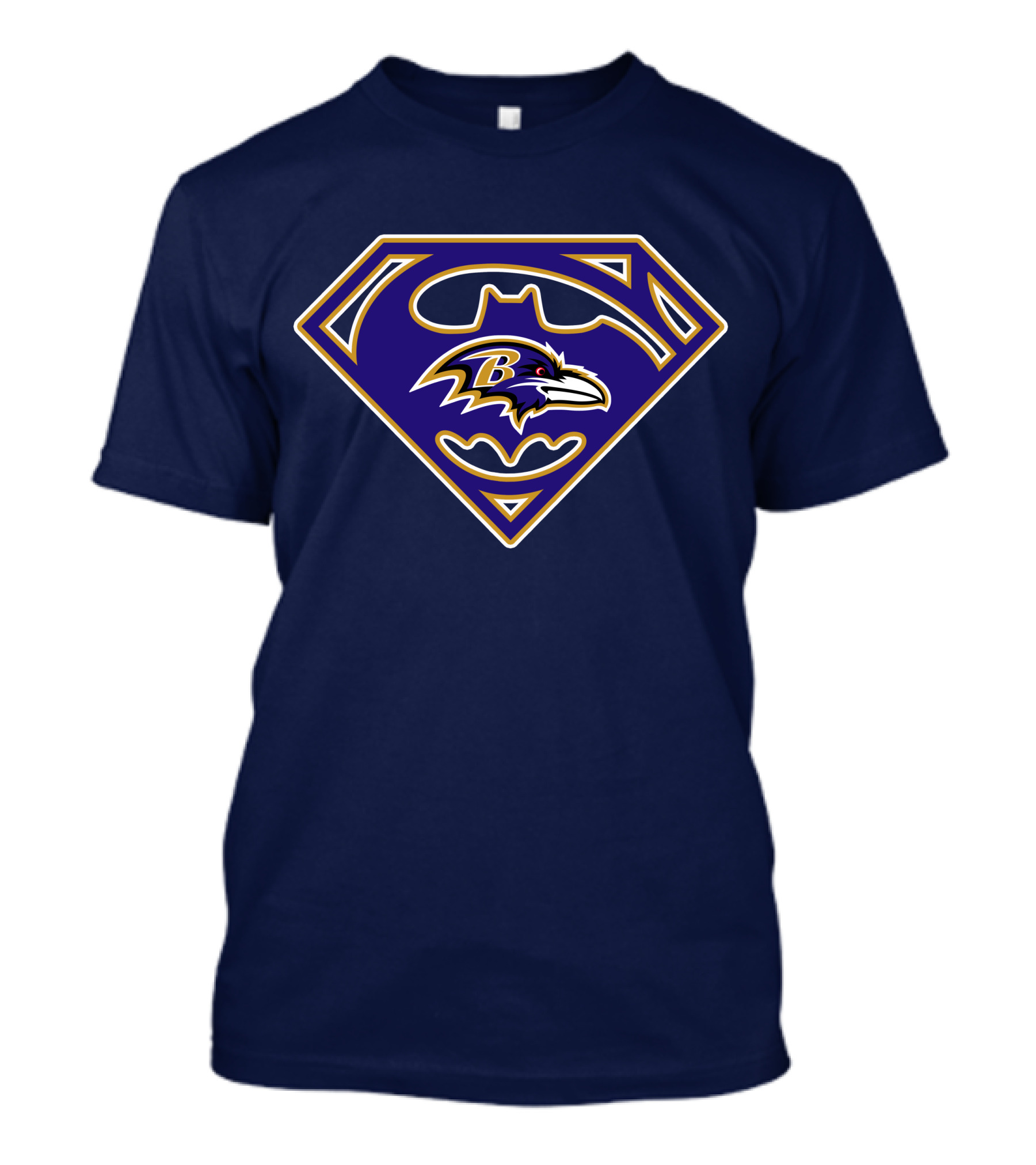 Baltimore Ravens Superhero Emblem 247 T-Shirt