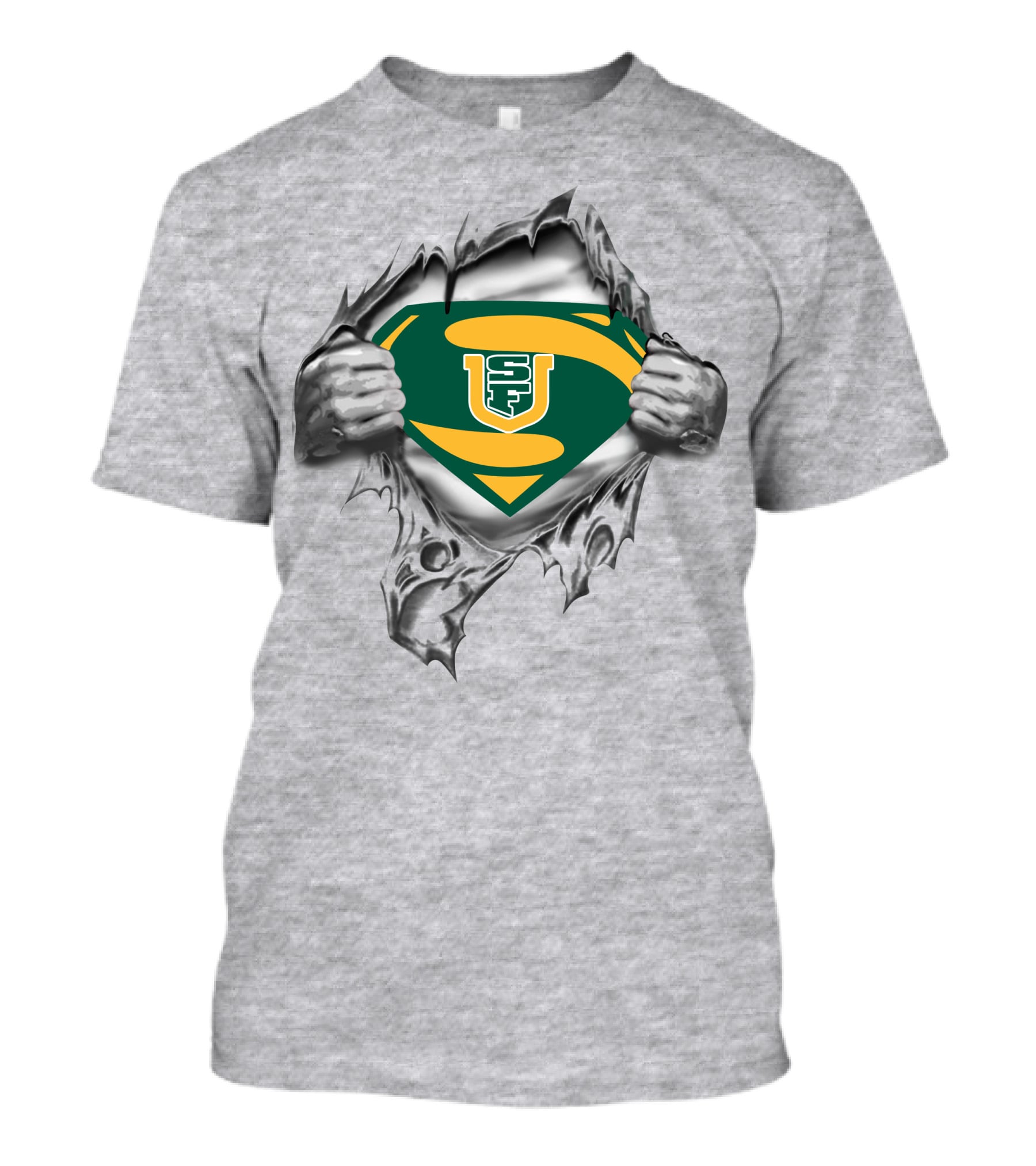 San Francisco Dons Sf Superman Logo Peeling Effect T-Shirt