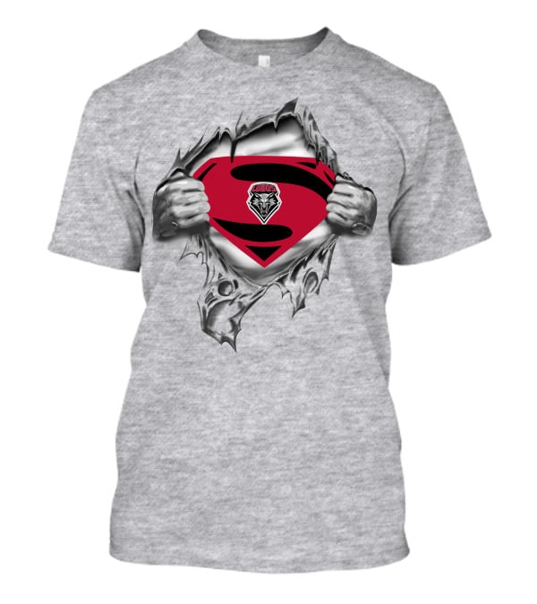 Lobos New Mexico Superman T-Shirt