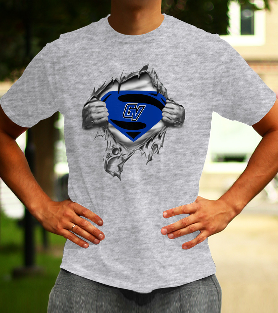 Grand Valley State Lakers Gv Superman T-Shirt
