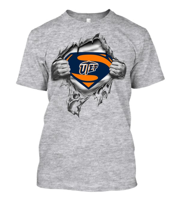 Utep El Paso Miners Superman T-Shirt